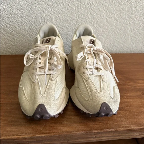 New Balance 327 in Suede Beige Sea Salt (Women’s) - Picture 3 of 7